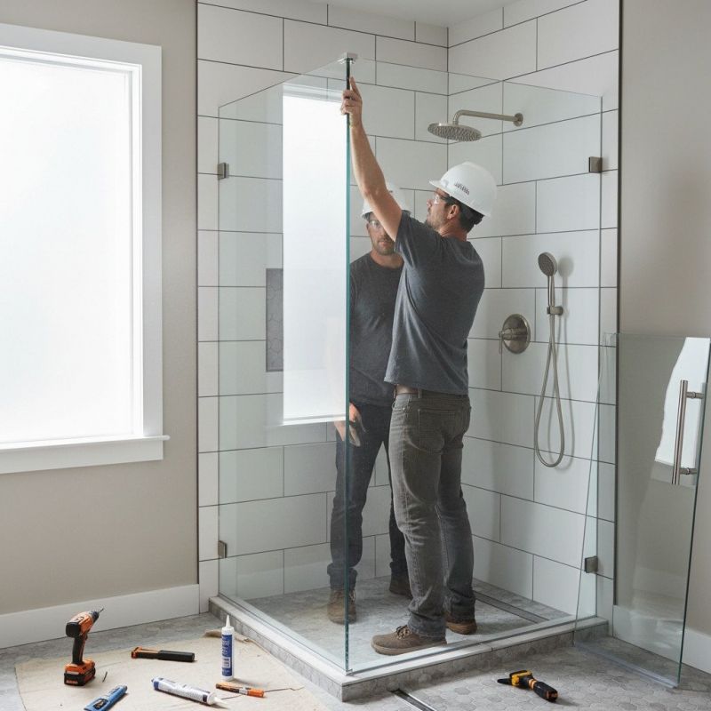 Shower Door Installation in Longmont, CO