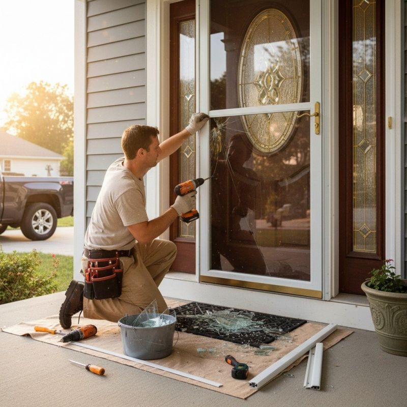 Local Storm Door Repair pros at work