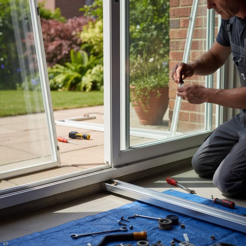Door Track Installation in Alpharetta, GA