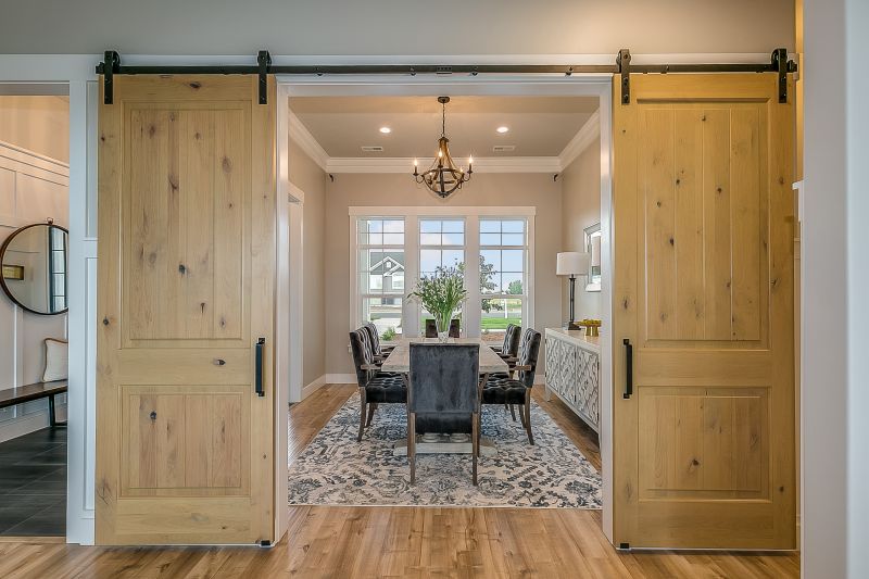 Farmhouse Door Installation in Cary, NC