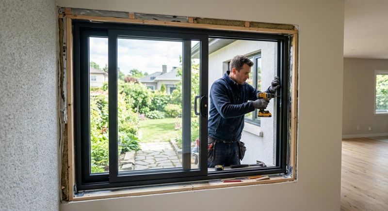 Sliding Windows Installation in Framingham, MA