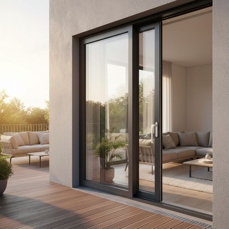 Wood Sliding Door Installation in Durham, NC